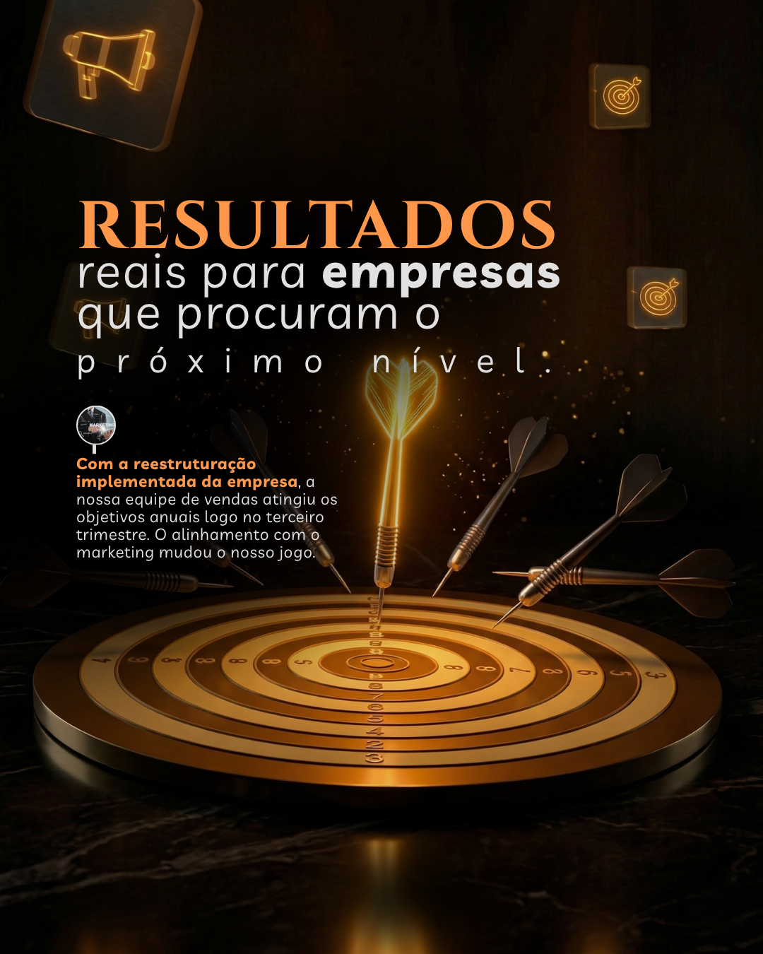 Arte de portfólio para conteúdo de valor